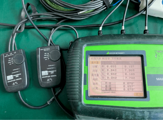 电流传感器维修现场